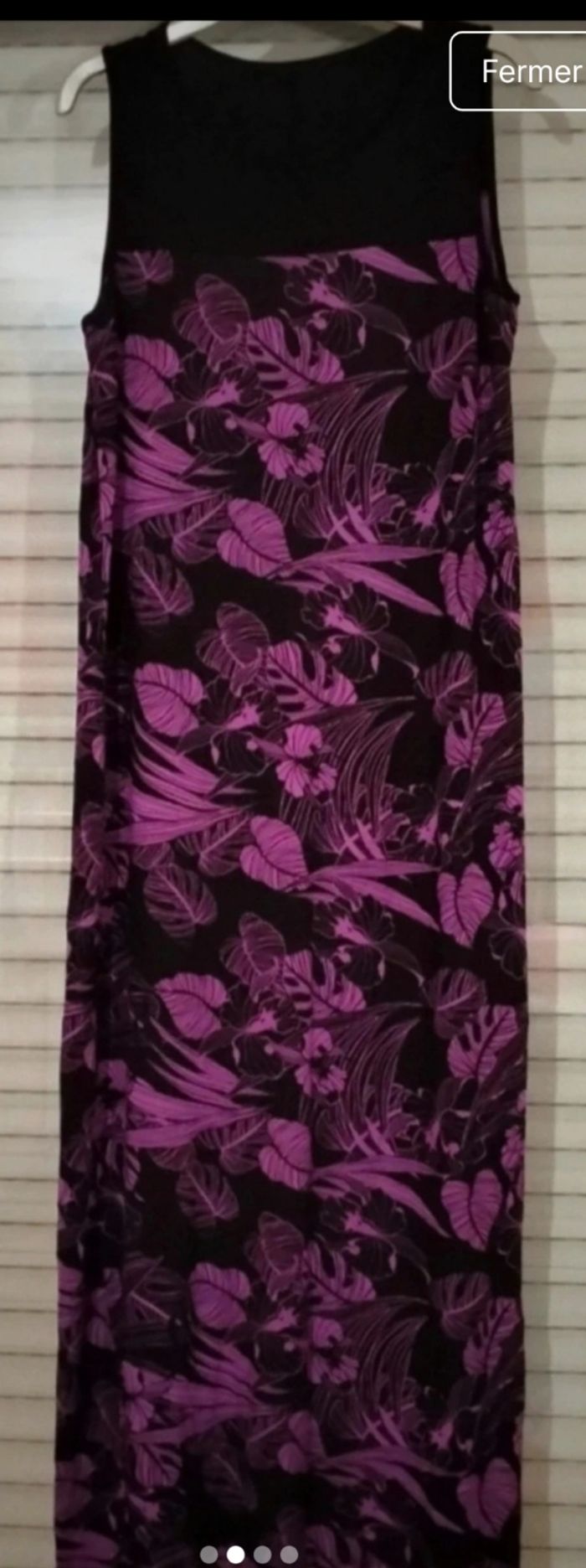 Robe sans manche longue en très bon état - photo numéro 2