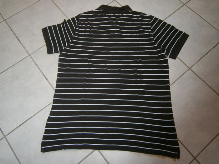 Polo MC rayé marron CELIO Taille 2XL - photo numéro 3