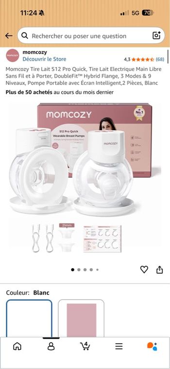 Tire lait Mom Cozy S12 Pro