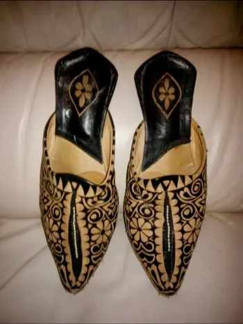 Babouches tt cuir 38