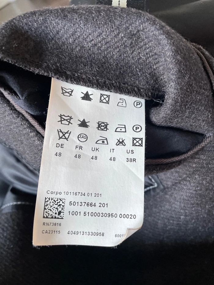 Manteau Hugo Boss homme marron - photo numéro 9