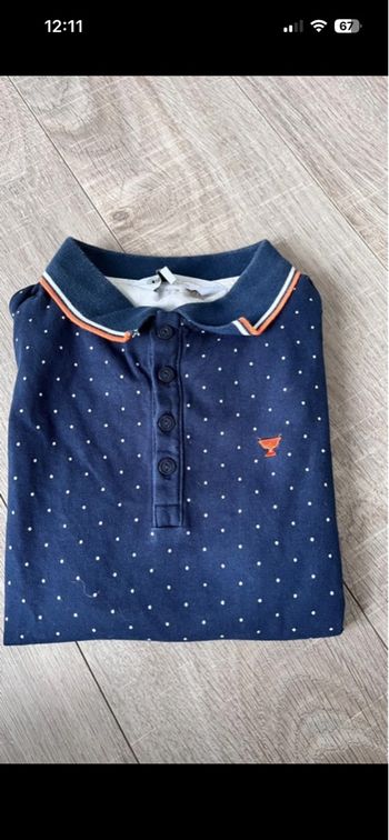 Polo Roland Garros 8 ans 