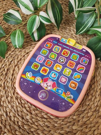 Tablette Lumi des découvertes rose Vtech