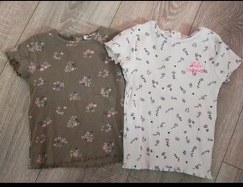 Deux tee shirts lulu castagnette