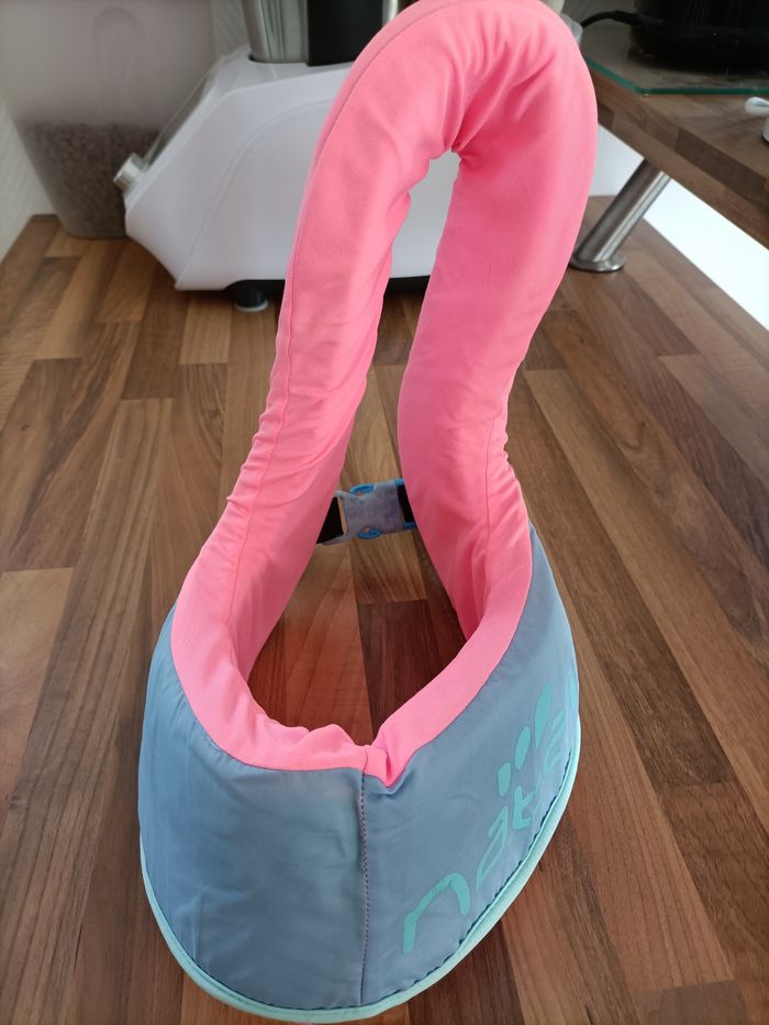 Gilet flottaison piscine ou mer 15-25 kg rose et bleu Nabaiji - photo numéro 4