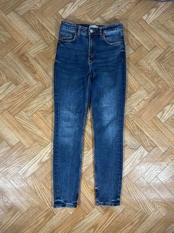 Jean Skinny Zara 👖 – Bleu Denim Stretch – Taille 40 – État Nickel