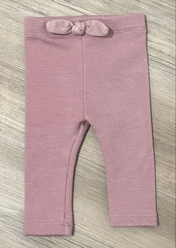 Legging molletonné rose 