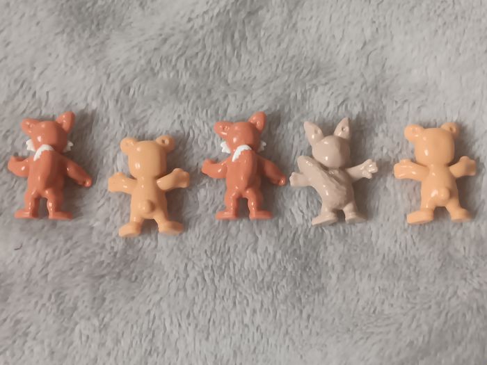 Lot de 5 animaux de la foret - photo numéro 2