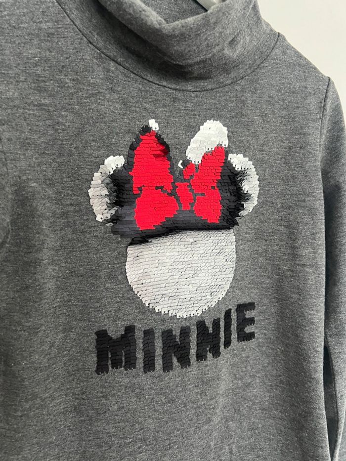 T shirt col roulé Disney 8 ans - photo numéro 3