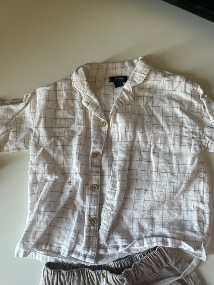Lot de 3 habits Chemise short et polo - photo numéro 4