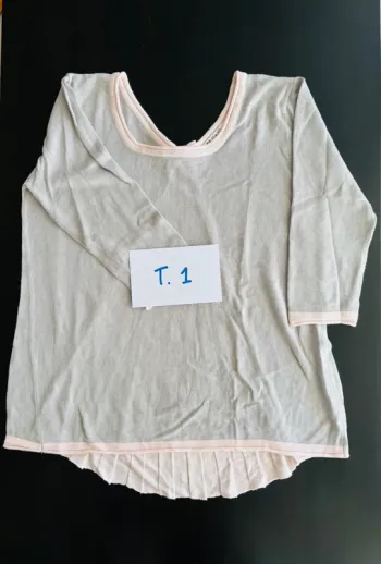 Top manches 3/4 G&B taille 1