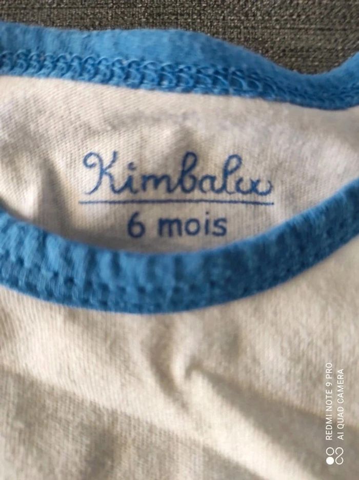 Lot de 2 bodies sans manches 6 mois - photo numéro 5