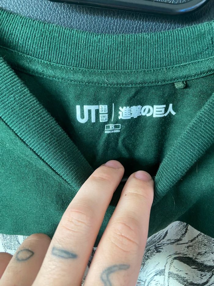 T-shirt Uniqlo x L’Attaque des Titans - photo numéro 3