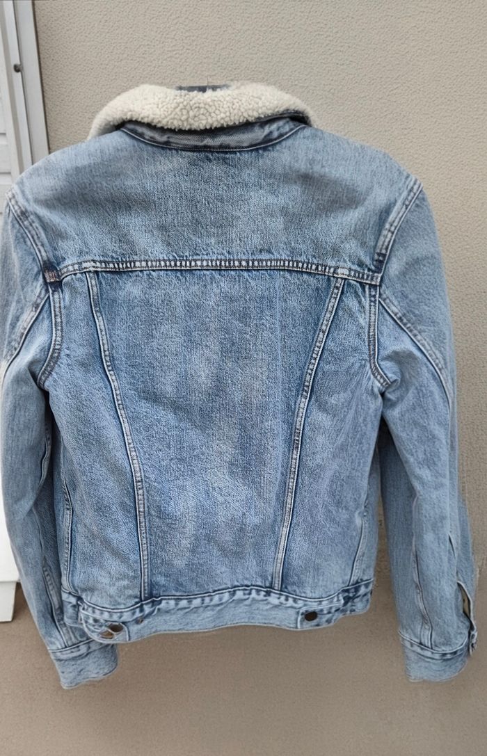 veste en jean Levi's sherpa - photo numéro 4
