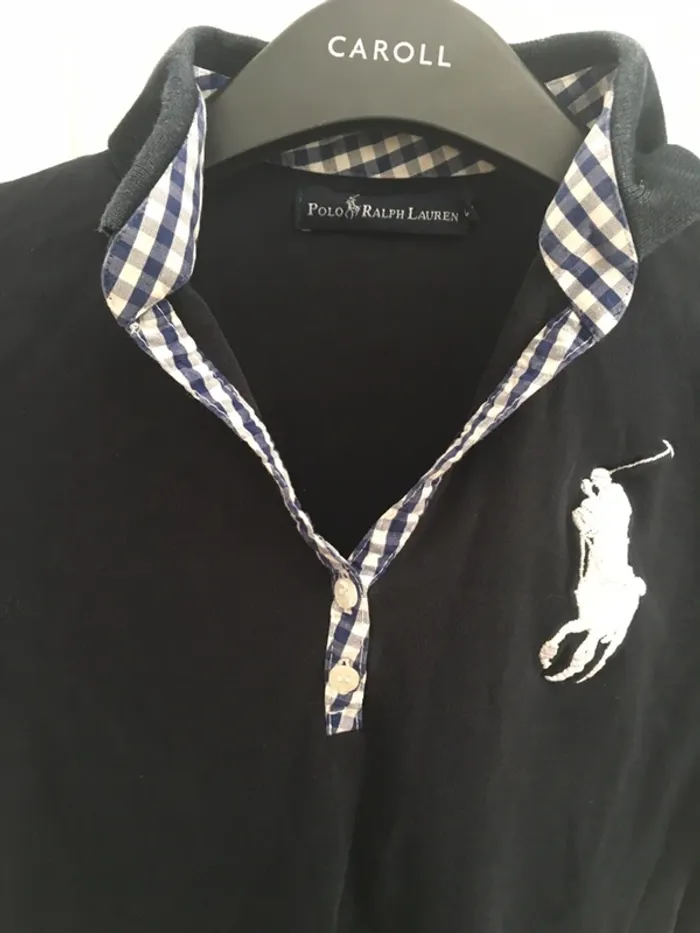 Polo bleu marine Ralph Lauren taille S - photo numéro 2