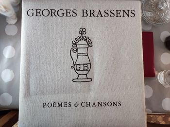 Coffret vinyles Georges Brassens Poèmes et Chansons