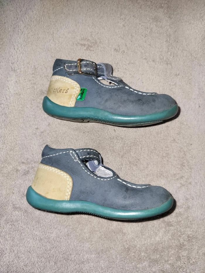 Chaussures sandales bébé 21 Kickers - photo numéro 5