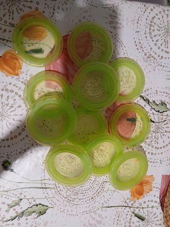 10 couvercles pots Mam