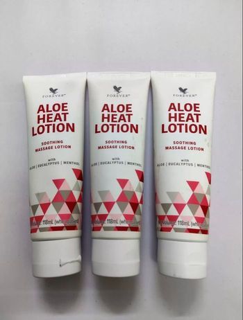 Forever Lot 3x aloe heat lotion