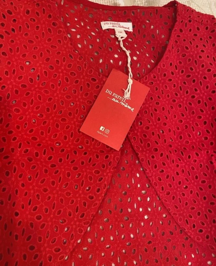 Boléro gilet Dpam Du pareil au même taille 12 ans Neuf - photo numéro 3