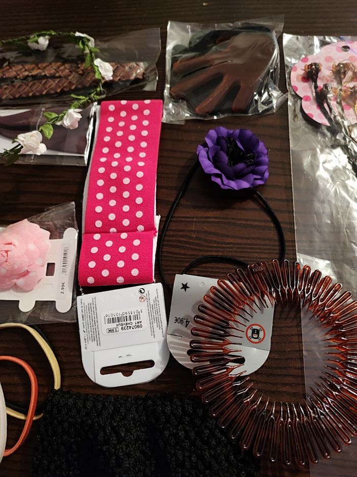 Lot d'accessoires cheveux pour fille - photo numéro 5