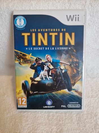 Les Aventures de Tintin Le Secret de la licorne Wii