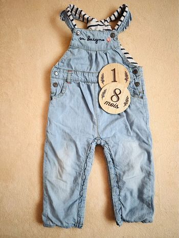 Salopette jean légère