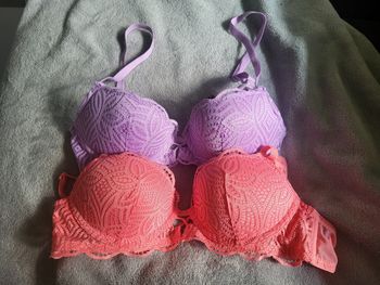 Lot soutien-gorge push-up en dentelle