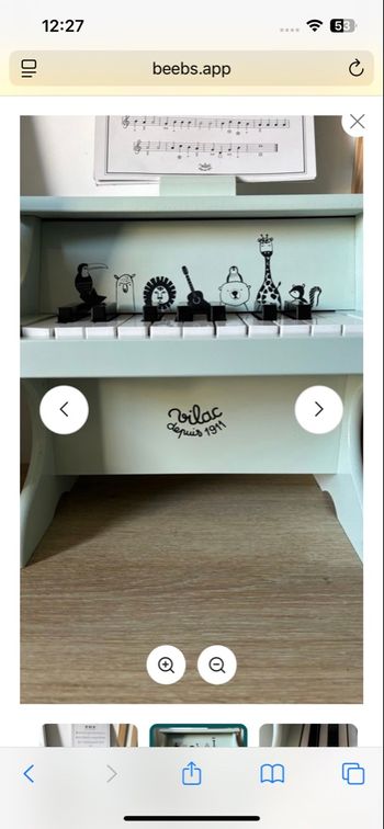 Piano maison du monde