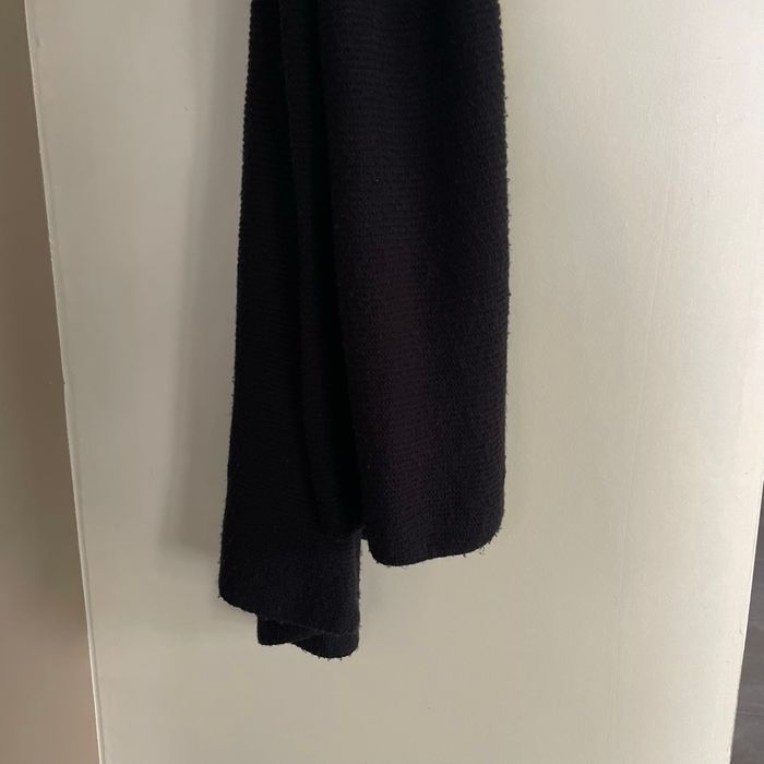 Écharpe noire Bizzbee en grosse maille unisexe Longue et chaude Parfaite automne/hiver V066 - photo numéro 8