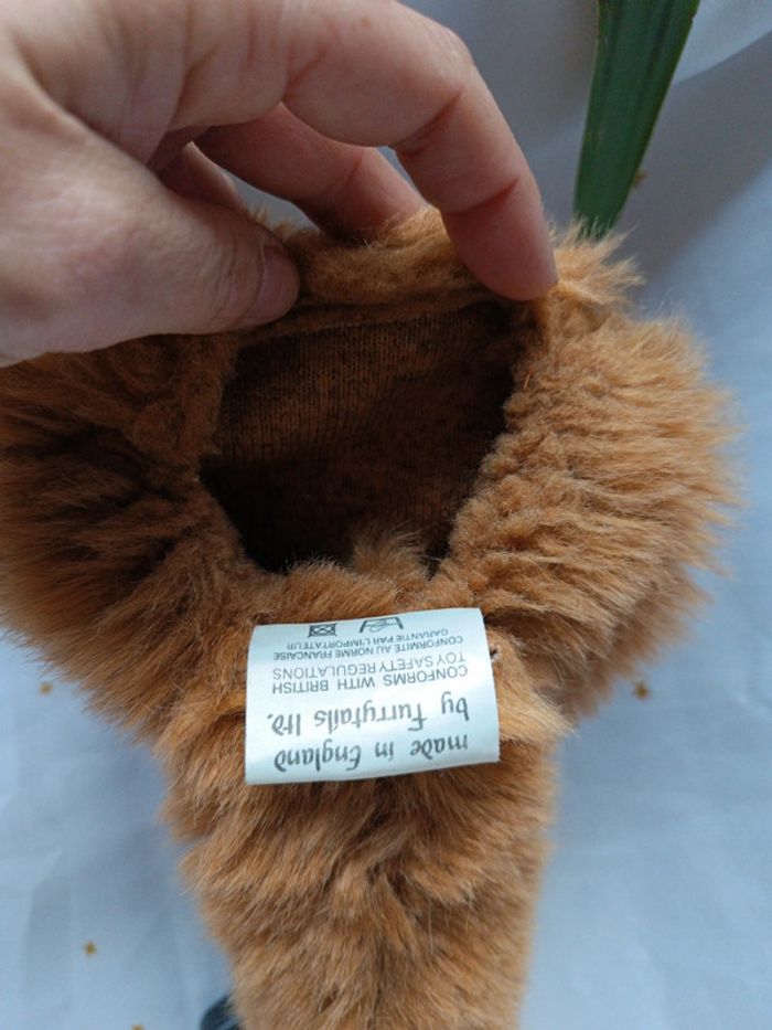 Peluche plush Teddy marionnette muppets puppets fluppets furrytails ventriloquie ventriloque - photo numéro 10