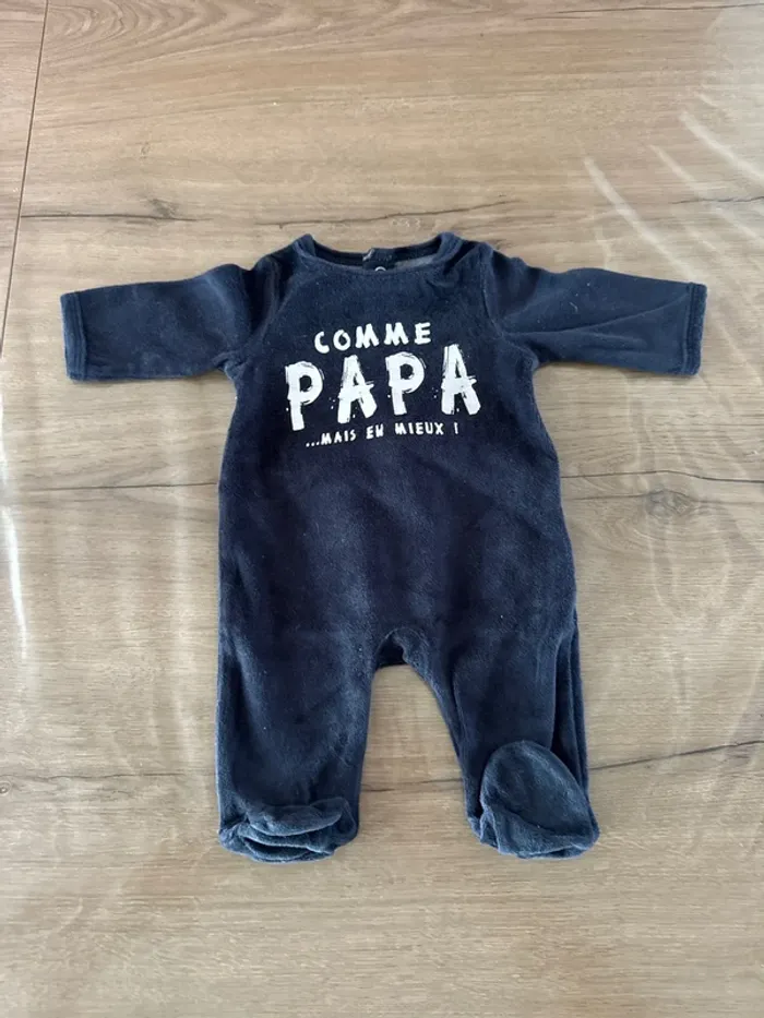 Pyjama velours gemo