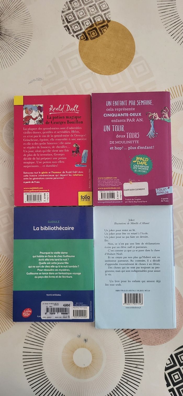 Sacrées sorcières & La potion magique de dahl-La bibliothécaire de Gudule-Joker de S. Morgenstern - photo numéro 3