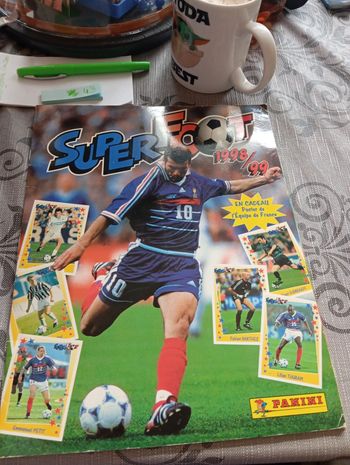 Album panini vintage super foot 1998 bon état 
