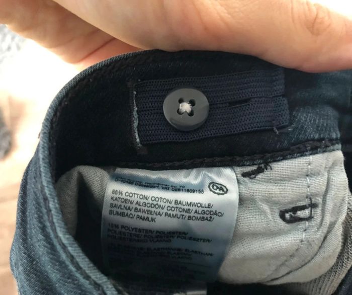 Jog denim ajustable style jean slim C&A 14 ans - photo numéro 7
