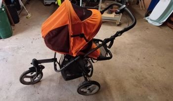 Trio Bébé Confort Creatis Fix – Poussette, landau et cosy – 3 roues gonflables