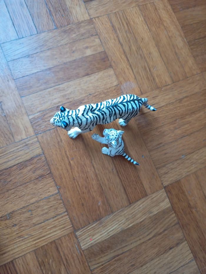 famille tigre blanc schleich - photo numéro 3