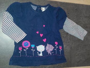 T-shirt bébé fille