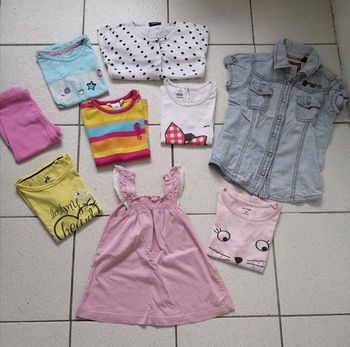 Lot vêtements fille Été