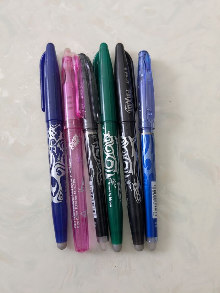 Lot de 6 stylos effaceurs Frixion Pilot - photo numéro 2