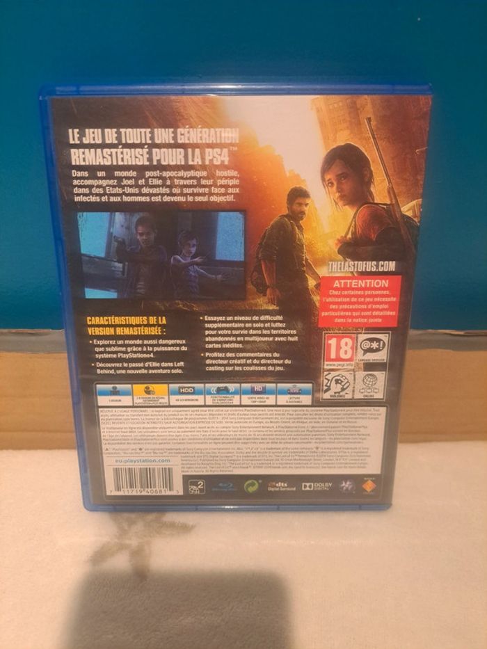 Jeu ps4 the last of us remastered - photo numéro 2
