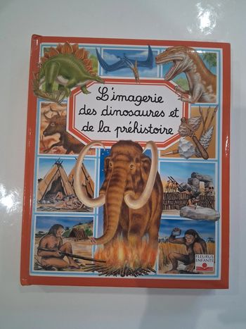 Livre L'imagerie des dinosaures et de la préhistoire