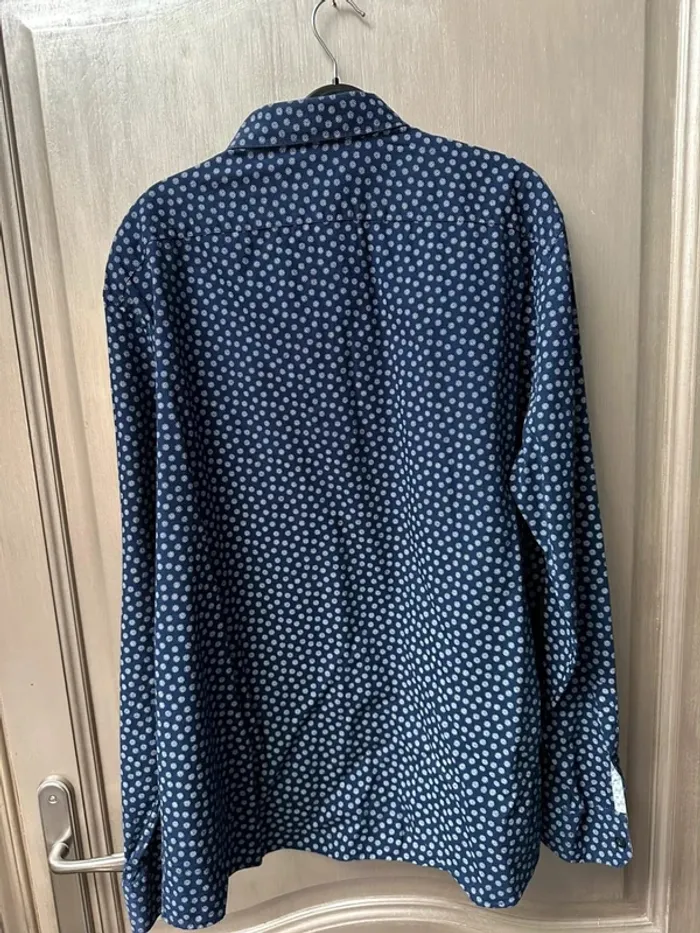 Chemise bleu nuit Celio XL - photo numéro 6