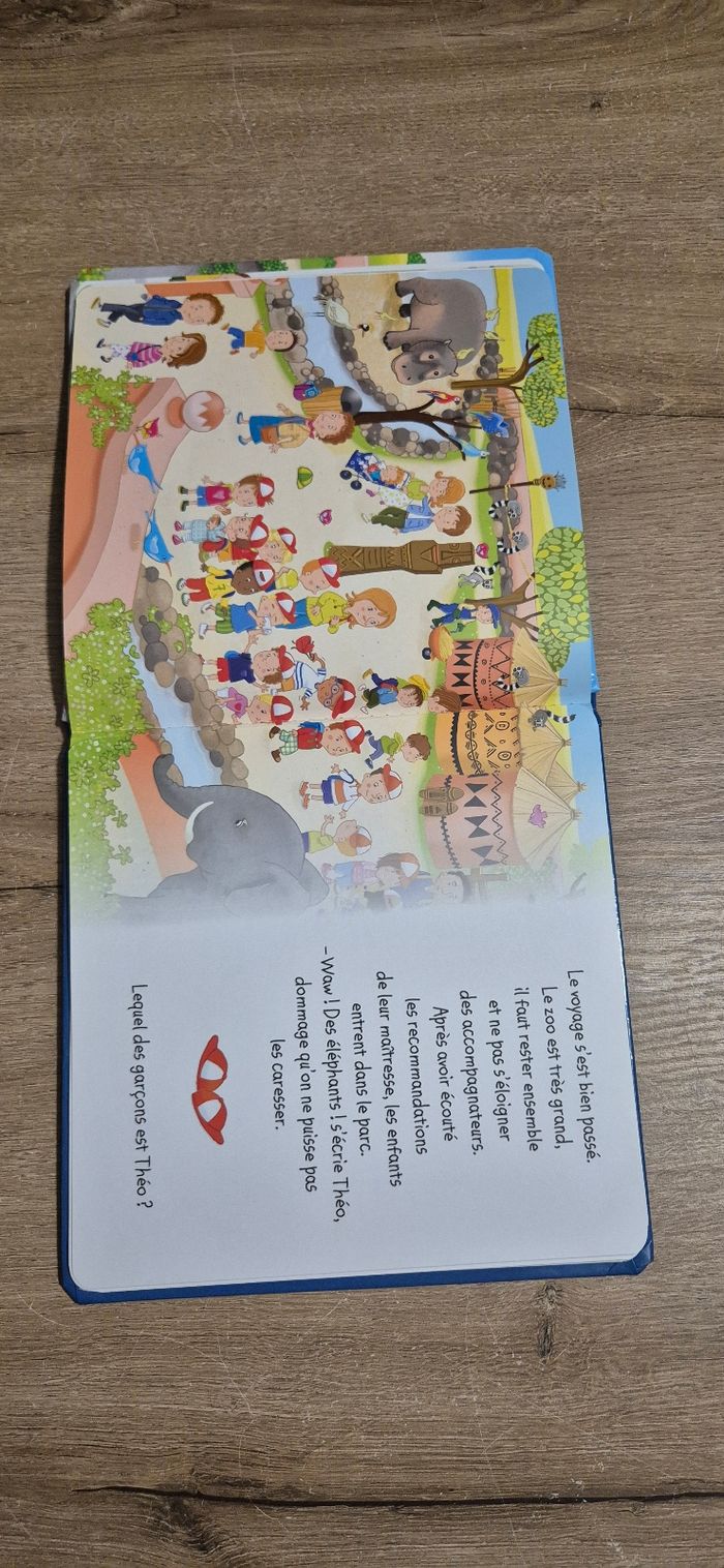 Livre Cherche et Trouve Au zoo - photo numéro 4