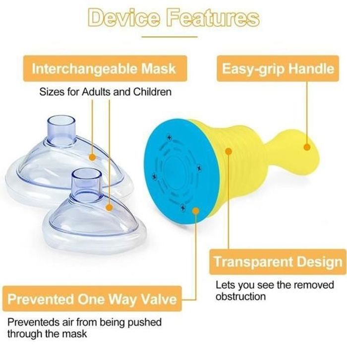 Dispositif D'urgence Anti étouffement pour Adultes et Enfants, Neuf - photo numéro 2