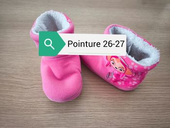Chaussons hiver fille 26 27