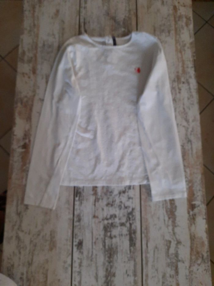 Haut broderie dentelle sergent major 11 ans - photo numéro 2