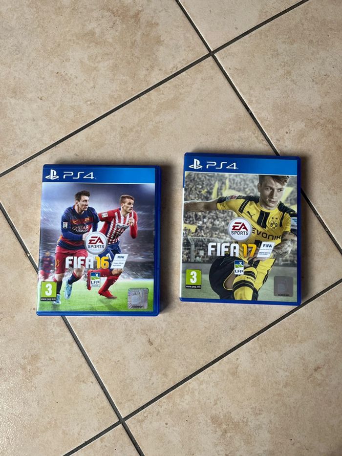 FIFA 16 et fifa 17