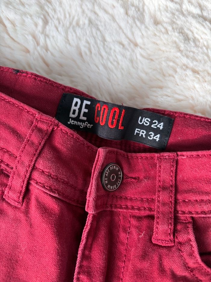 Jean skinny rouge - photo numéro 3