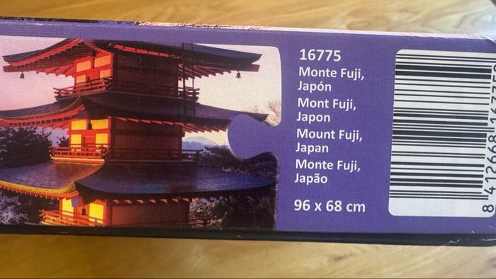 Puzzle 2 000 pièces Mont Fuji - photo numéro 3